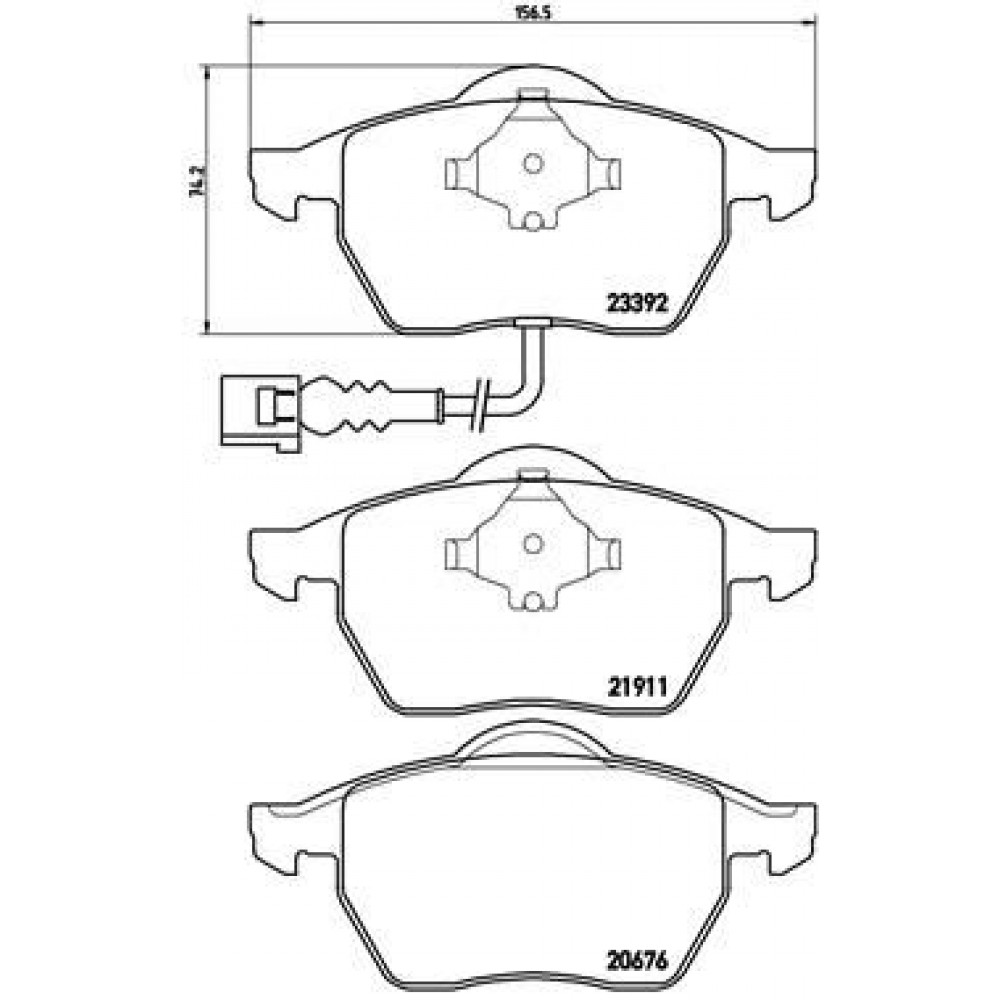 ΣΕΤ ΤΑΚΑΚΙΑ AUDI A3 - VW GOLF( ΣΕΤ ΤΑΚΑΚΙΑ AUDI A3 - VW GOLF(