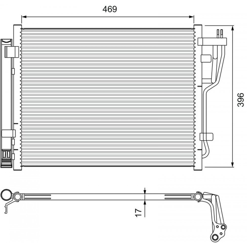 VALEO ΨΥΓΕΙΟ A/C HYUNDAI