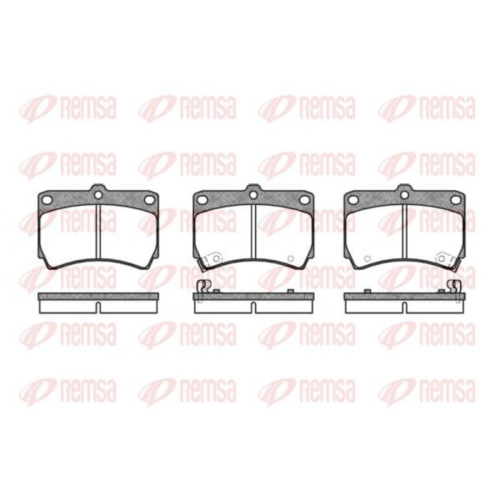 REMSA (21654 04) ΔΙΣΚΟΦΡΕΝΑ MAZDA REMSA (21654 04) ΔΙΣΚΟΦΡΕΝΑ MAZDA