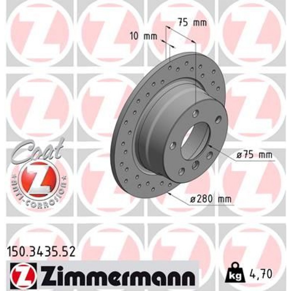 ZIMMERMANN ΔΙΣ/ΚΕΣ ΤΡΥΠΗΤΕΣ SPORT ZIMMERMANN ΔΙΣ/ΚΕΣ ΤΡΥΠΗΤΕΣ SPORT