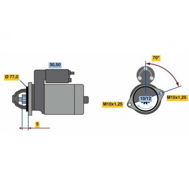 BOSCH BX ΜΙΖΑ MITSUBISHI