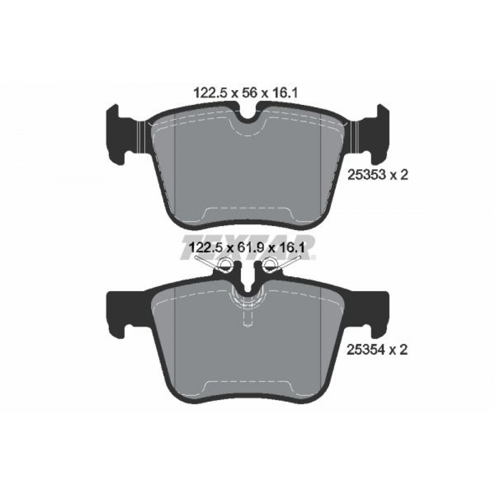 TEXTAR ΔΙΣΚΟΦΡΕΝΑ MERCEDES TEXTAR ΔΙΣΚΟΦΡΕΝΑ MERCEDES