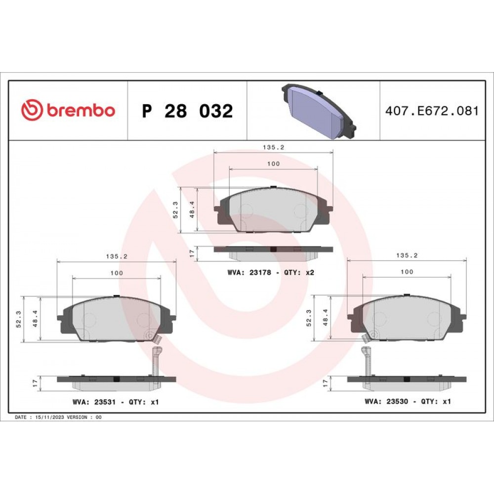 ΣΕΤ ΤΑΚ.ΕΜ.CIVIC VI TYPE R 01- ΣΕΤ ΤΑΚ.ΕΜ.CIVIC VI TYPE R 01-