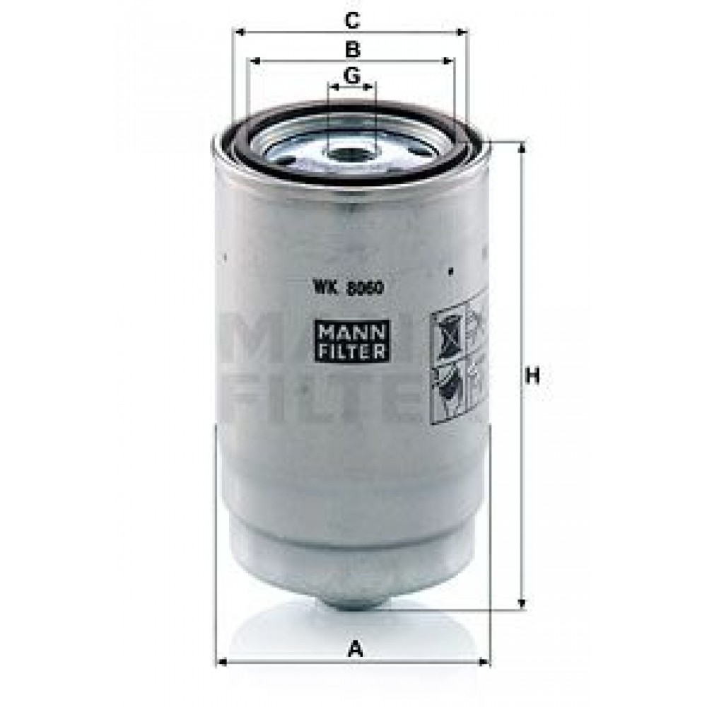 MANN ΦΙΛΤΡΑ ΚΑΥΣΙΜΟΥ