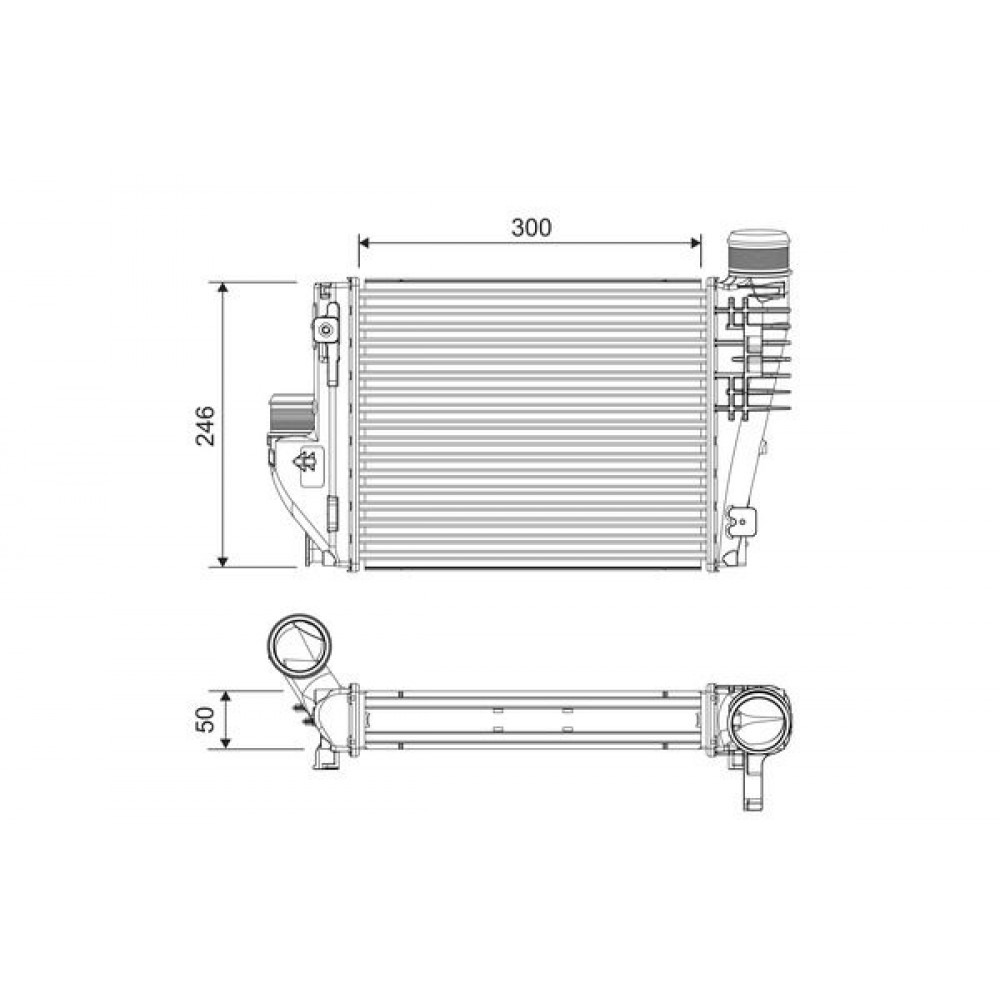 VALEO ΨΥΓΕΙΟ INTERCOOLER VALEO ΨΥΓΕΙΟ INTERCOOLER