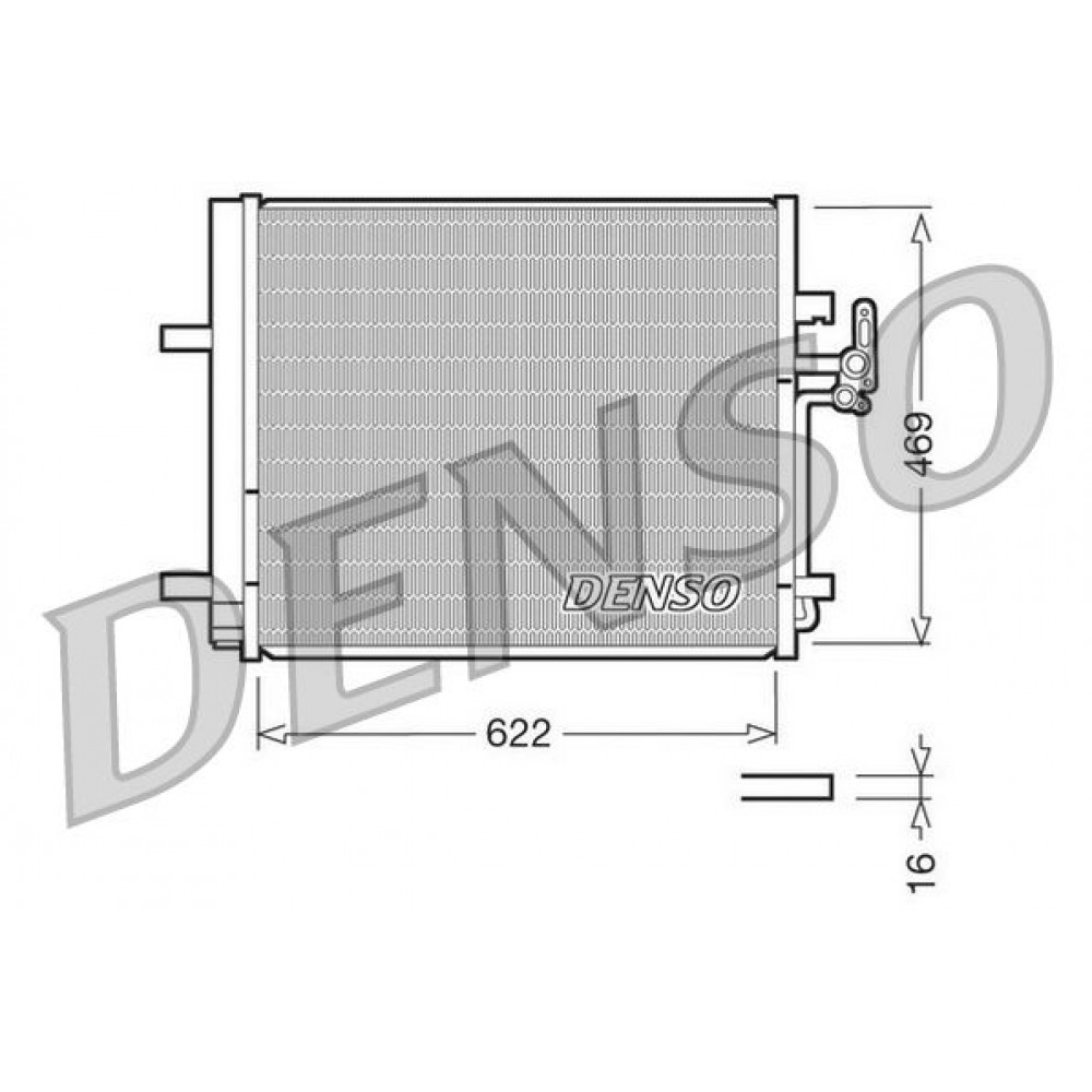 ΨΥΓΕΙΟ A/C FORD MONDEO IV ALL <15 DENSO ΨΥΓΕΙΟ A/C FORD MONDEO IV ALL <15 DENSO