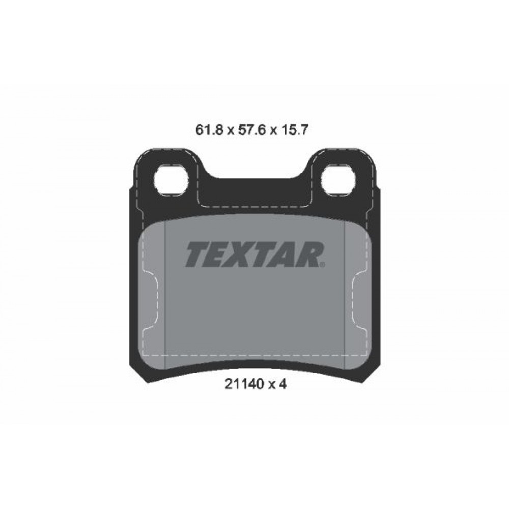 TEXTAR (282 10)  ΔΙΣΚΟΦΡΕΝΑ OPEL