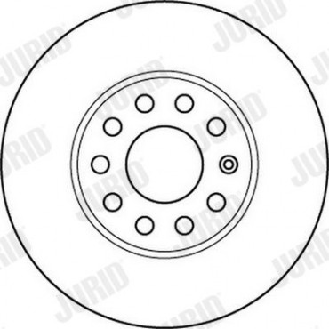 ΔΙΣΚ. AUDI A3 1.4 TFSI  (288*25)  JURID