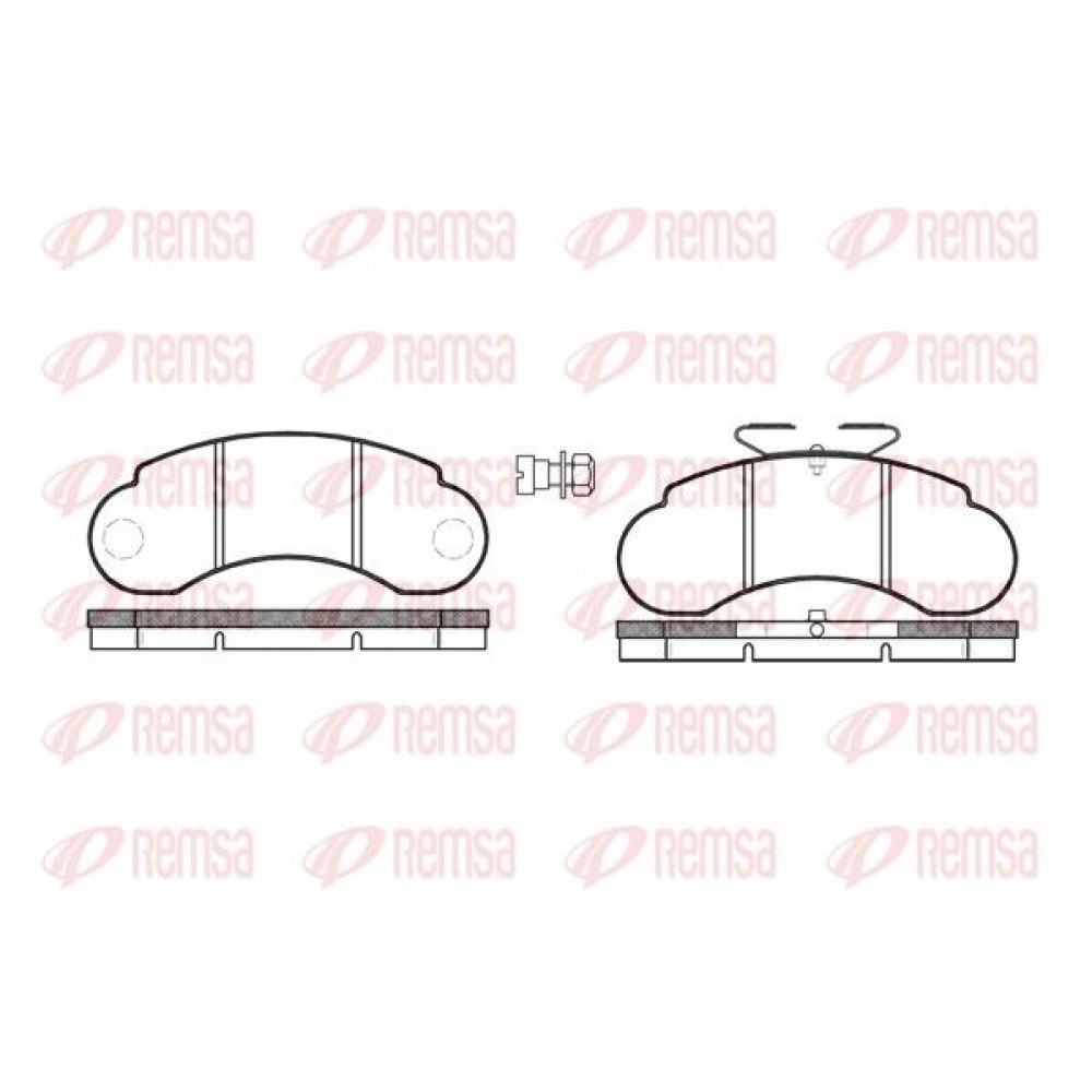 REMSA (2157302) ΔΙΣΚΟΦΡΕΝΑ MERCEDES REMSA (2157302) ΔΙΣΚΟΦΡΕΝΑ MERCEDES