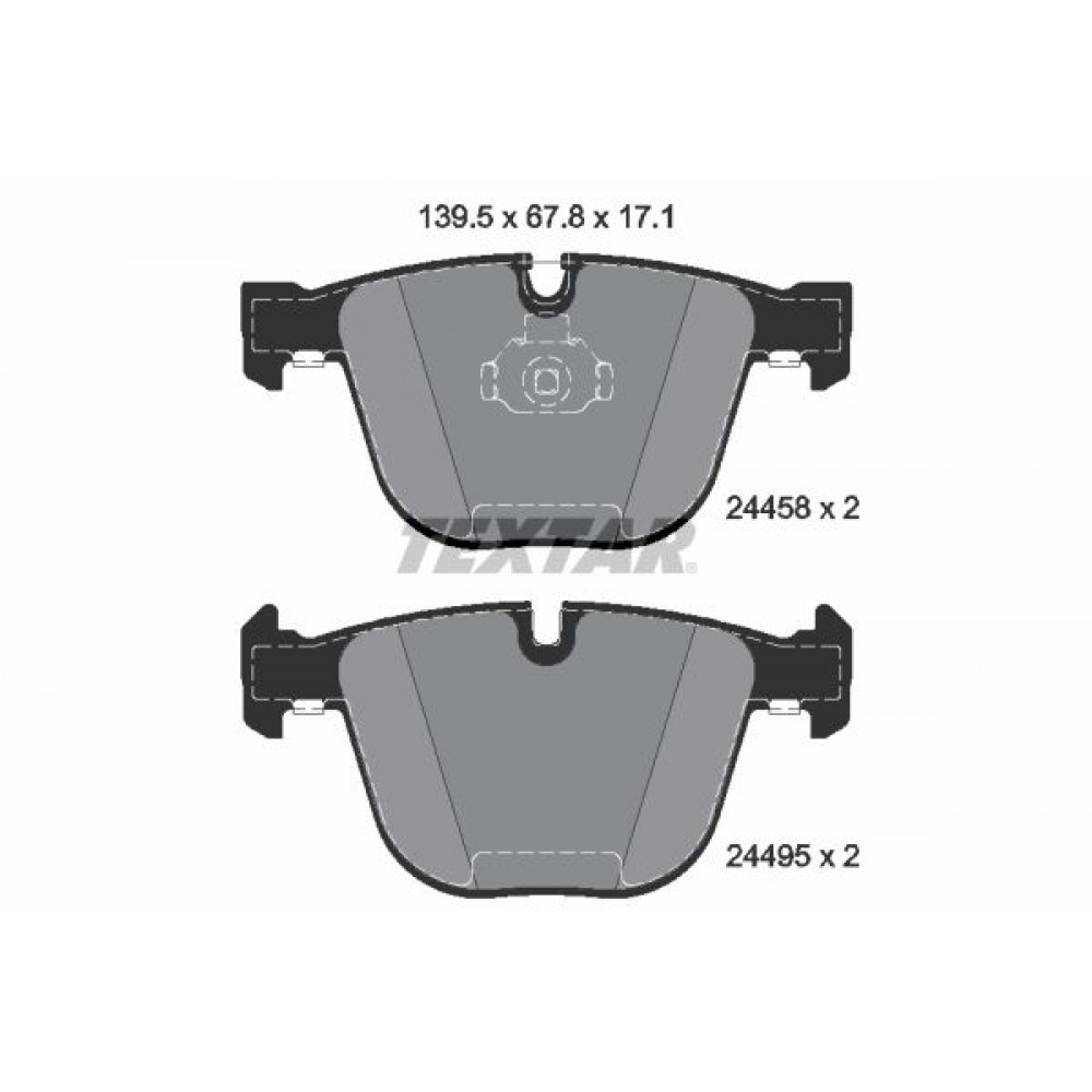 TEXTAR ΔΙΣΚΟΦΡΕΝΑ B.M.W