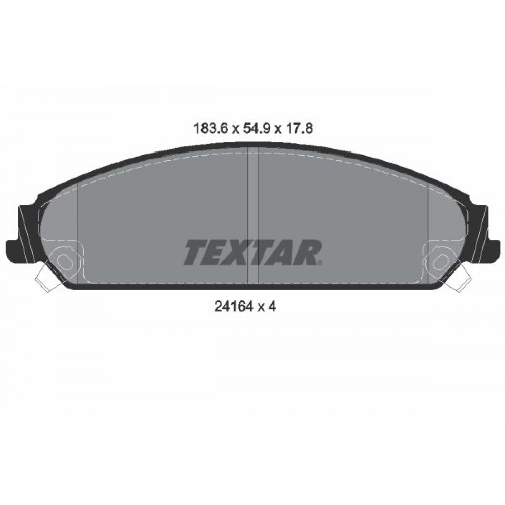 TEXTAR ΔΙΣΚΟΦΡΕΝΑ DODGE TEXTAR ΔΙΣΚΟΦΡΕΝΑ DODGE