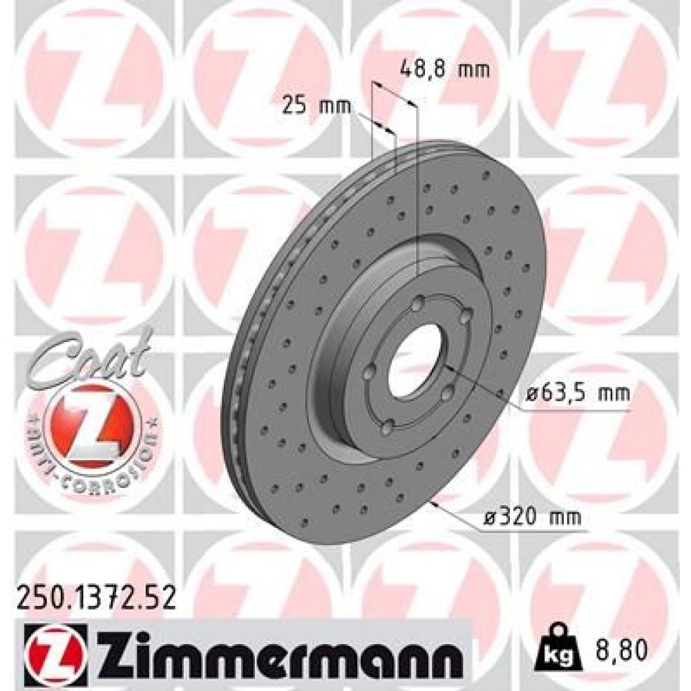 ZIMMERMANN ΔΙΣ/ΚΕΣ ΤΡΥΠΗΤΕΣ SPORT FORD ZIMMERMANN ΔΙΣ/ΚΕΣ ΤΡΥΠΗΤΕΣ SPORT FORD