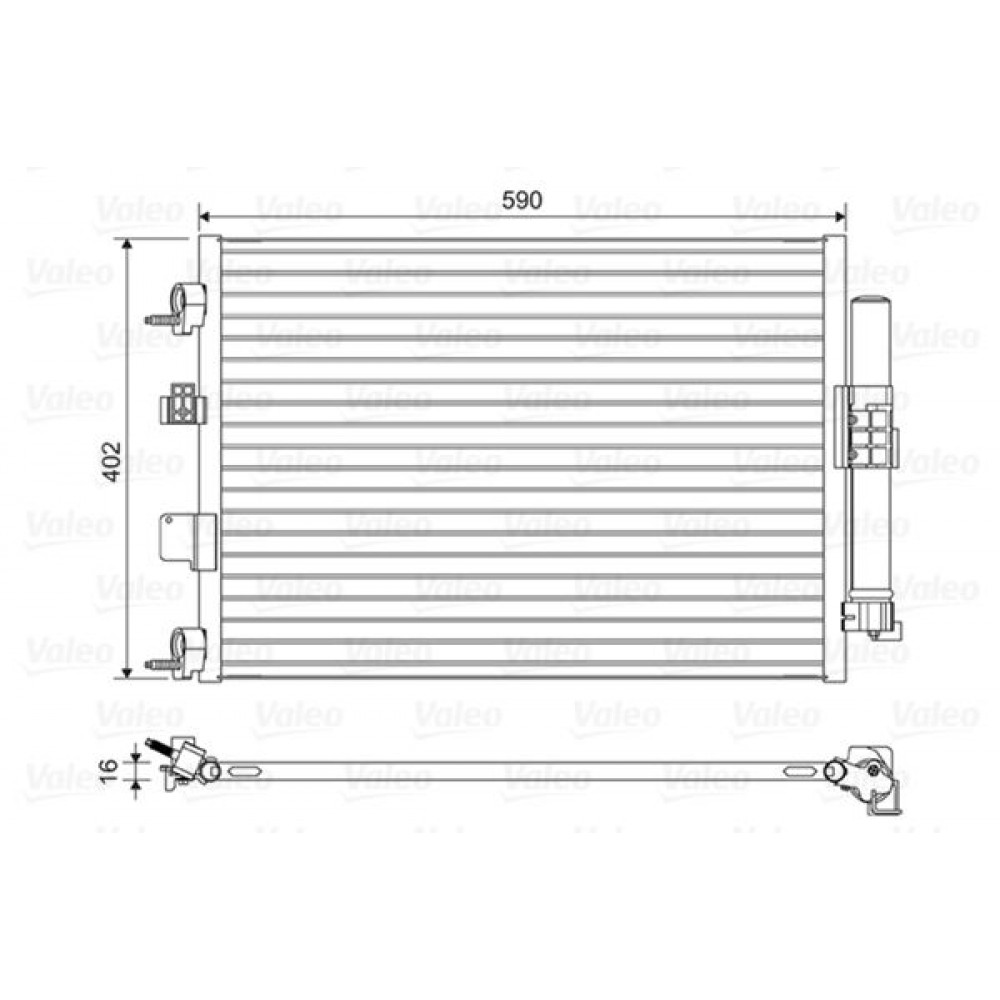 VALEO ΨΥΓΕΙΟ A/C FORD