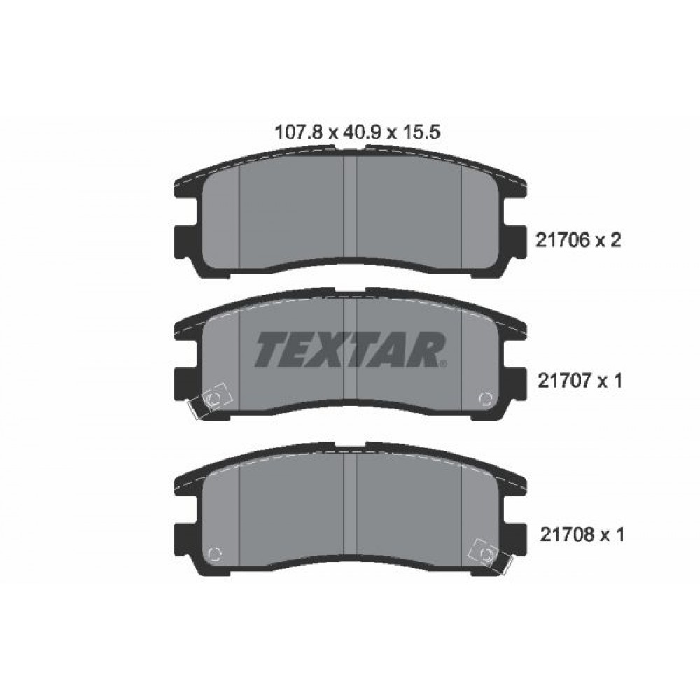 TEXTAR (291 02) ΔΙΣΚΟΦΡΕΝΑ HYUNDAI