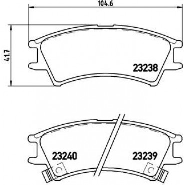 ΣΕΤ ΤΑΚΑΚΙΑ ΕΜΠΡ.HYUNDAI ATOS