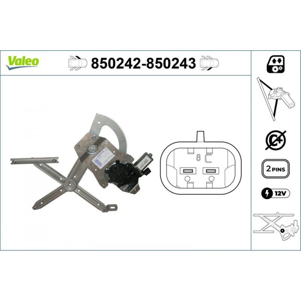 VALEO ΓΡΥΛΟΣ ΠΑΡΑΘΥΡΟΥ