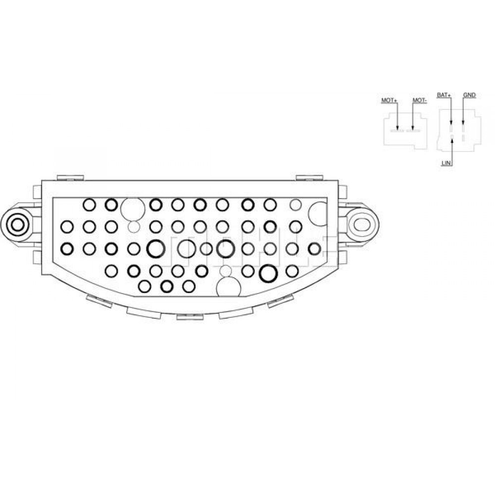 MAHLE-BEHR ΑΝΤΙΣΤΑΣΗ ΒΕΝΤΙΛΑΤΕΡ ΚΑΛΟΡΙΦΕΡ
