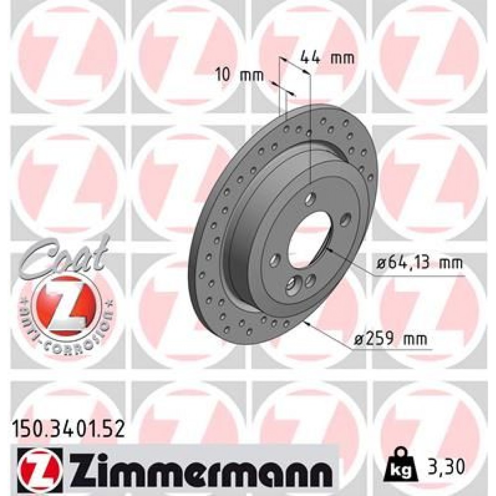 ZIMMERMANN ΔΙΣ/ΚΕΣ ΤΡΥΠΗΤΕΣ SPORT (Z 3446.52) MINI ZIMMERMANN ΔΙΣ/ΚΕΣ ΤΡΥΠΗΤΕΣ SPORT (Z 3446.52) MINI