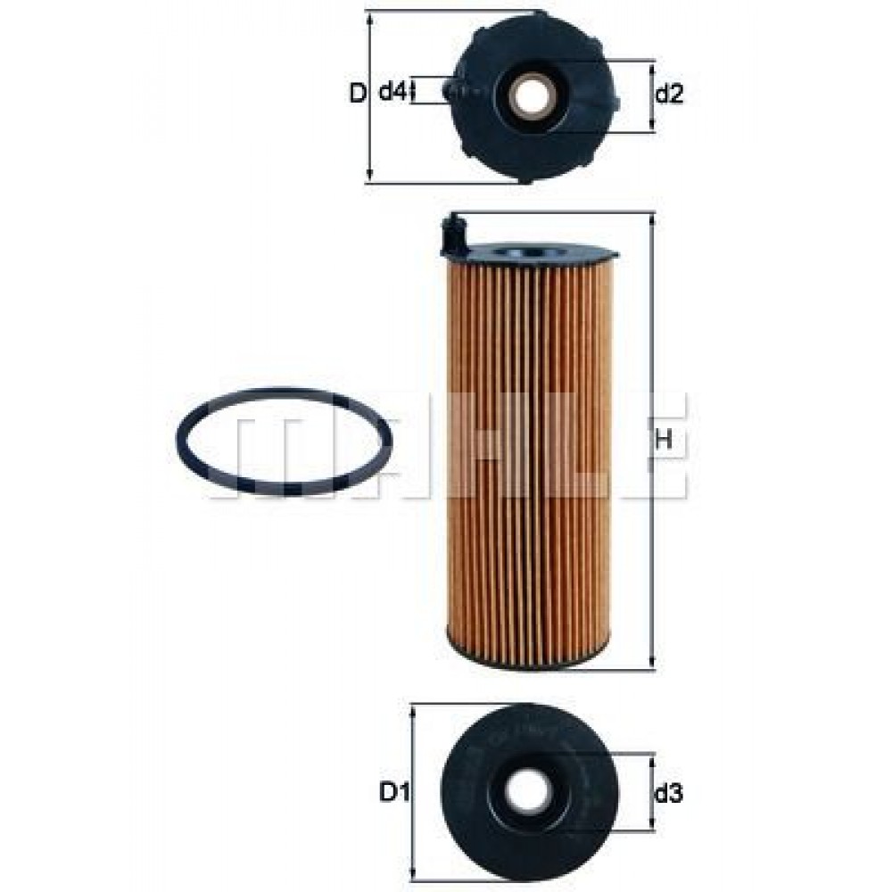 MAHLE ΦΙΛΤΡΑ ΛΑΔΙΟΥ VAG MAHLE ΦΙΛΤΡΑ ΛΑΔΙΟΥ VAG
