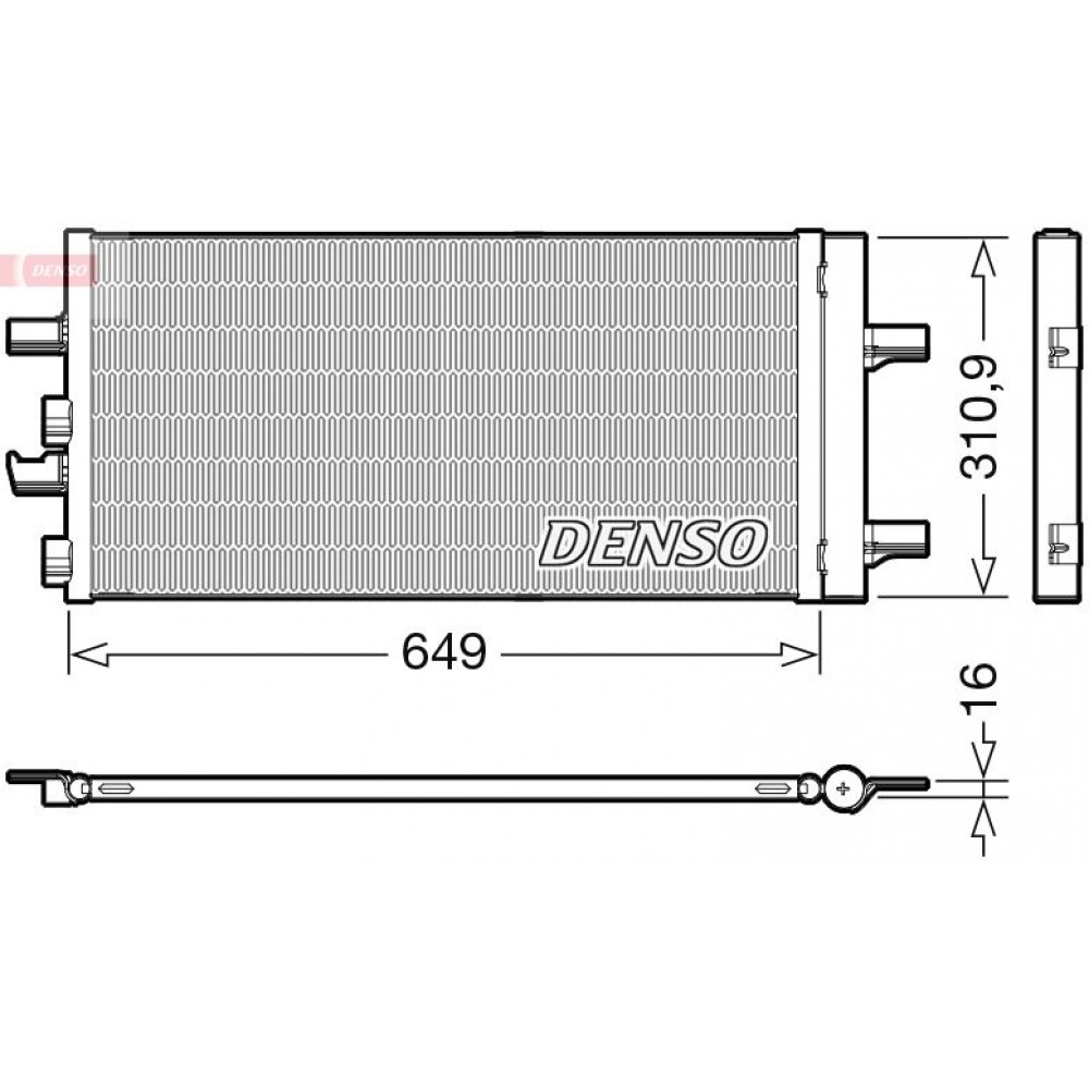 ΨΥΓΕΙΟ A/C MINI (F55,F56) 13> DENSO ΨΥΓΕΙΟ A/C MINI (F55,F56) 13> DENSO