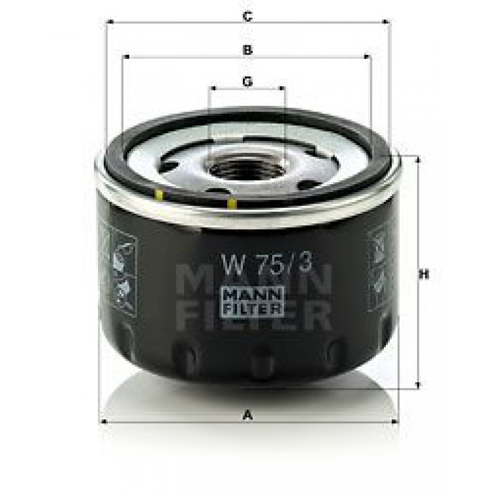 MANN ΦΙΛΤΡΑ ΛΑΔΙΟΥ (W 910/3 -27155) RENAULT MANN ΦΙΛΤΡΑ ΛΑΔΙΟΥ (W 910/3 -27155) RENAULT
