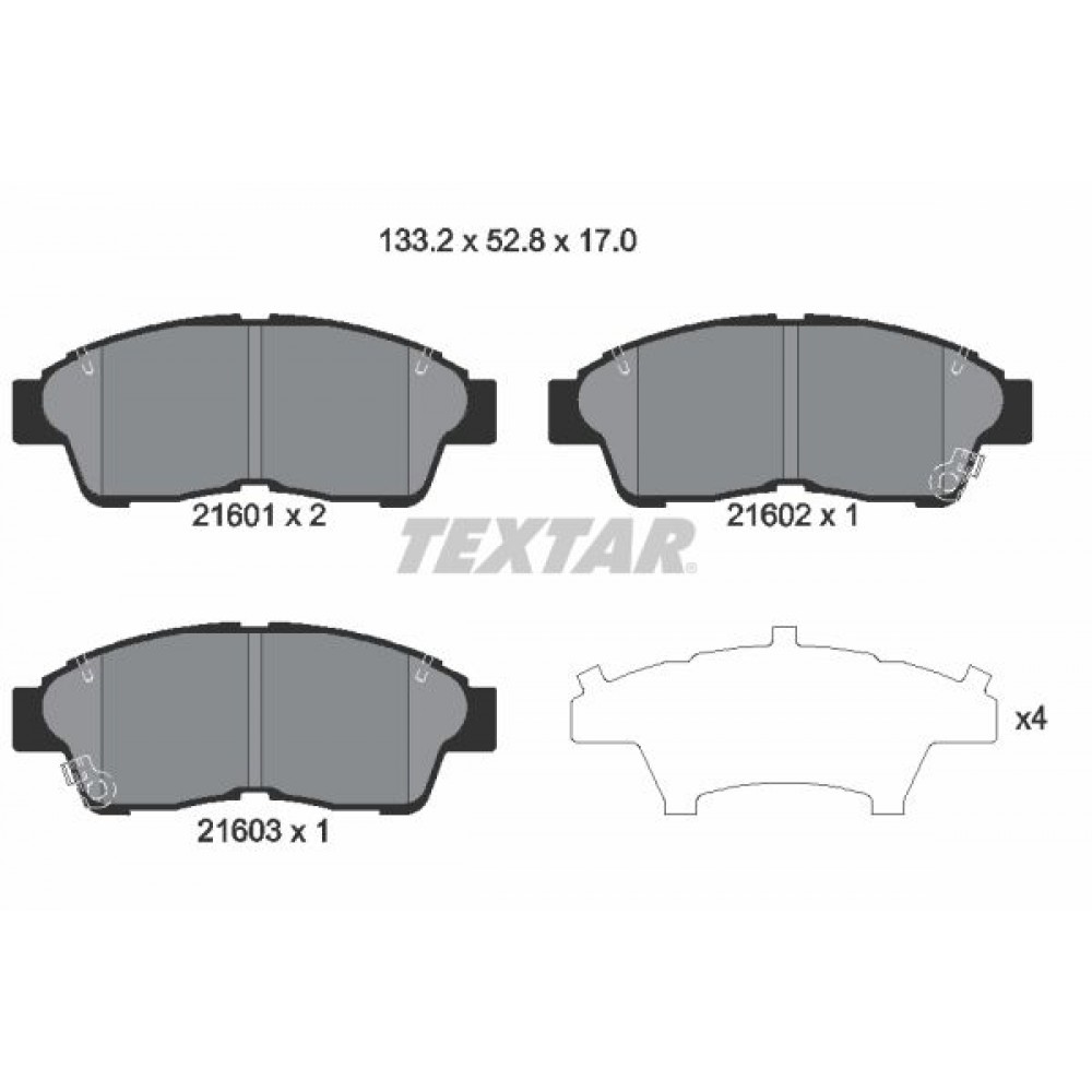 TEXTAR (402 02) ΔΙΣΚΟΦΡΕΝΑ TOYOTA TEXTAR (402 02) ΔΙΣΚΟΦΡΕΝΑ TOYOTA