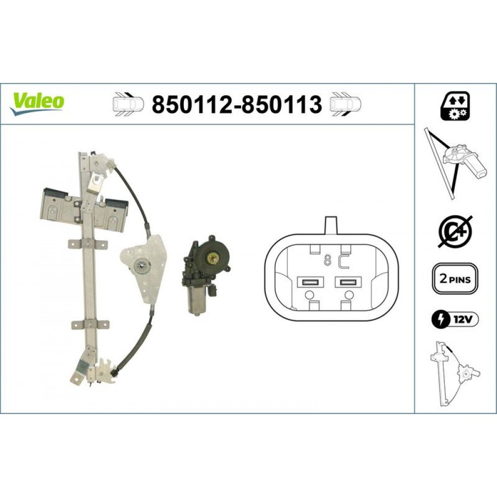 VALEO ΓΡΥΛΟΣ ΠΑΡΑΘΥΡΟΥ