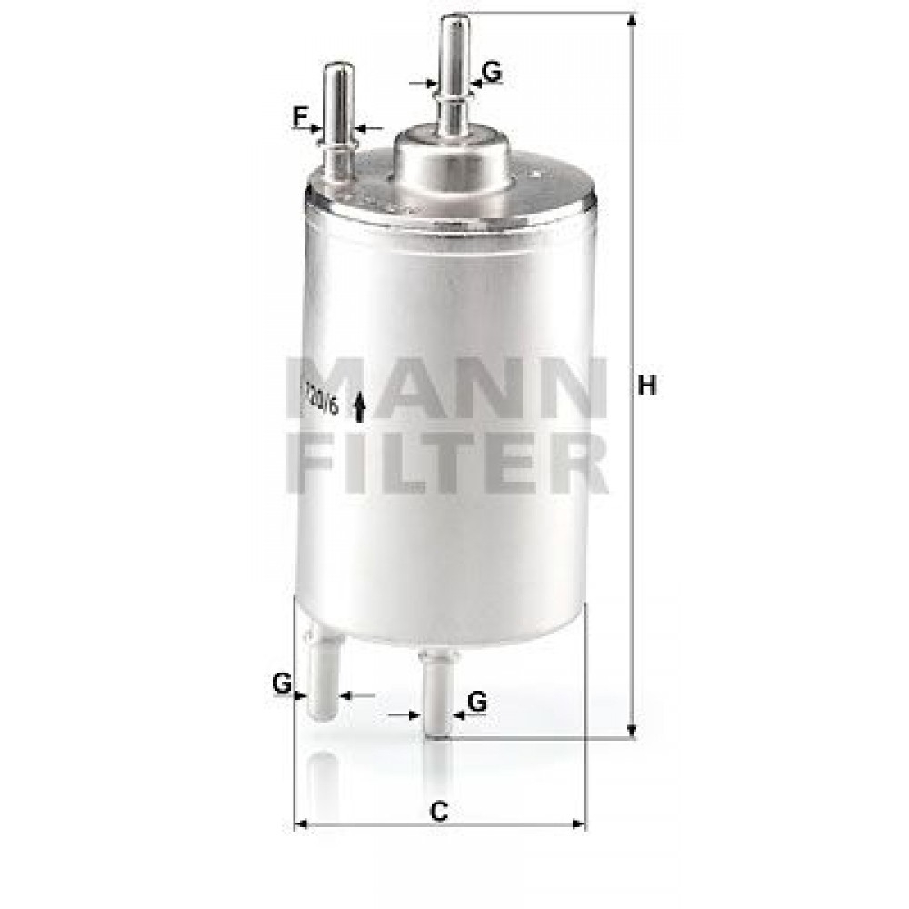 ΦΙΛΤΡΟ INJECT.AUDI A4T 02-04 ΦΙΛΤΡΟ INJECT.AUDI A4T 02-04