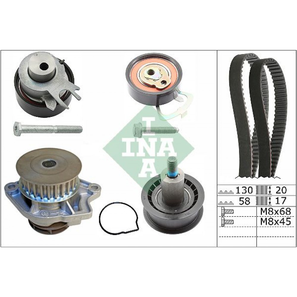 ΚΙΤ ΡΟΥΛ&ΑΝΤΛΙΑ VW 1.4 16V ΚΙΤ ΡΟΥΛ&ΑΝΤΛΙΑ VW 1.4 16V