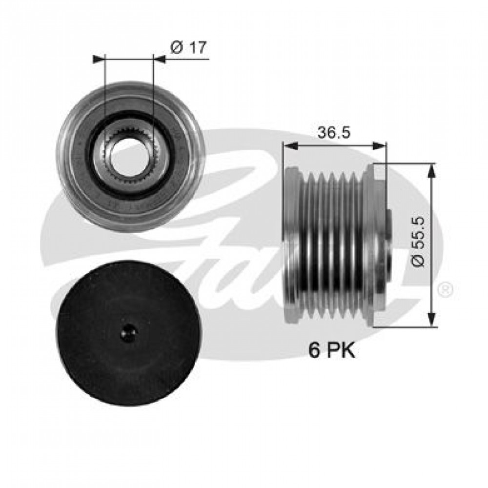 GATES ΤΡΟΧΑΛΙΑ ΔΥΝΑΜΟ MERCEDES