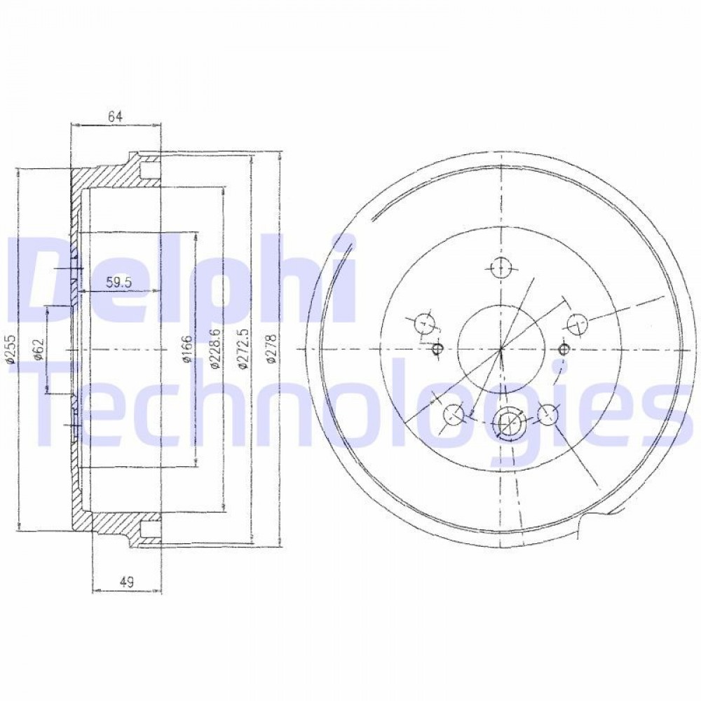 DELPHI ΤΑΜΠΟΥΡΑ TOYOTA DELPHI ΤΑΜΠΟΥΡΑ TOYOTA