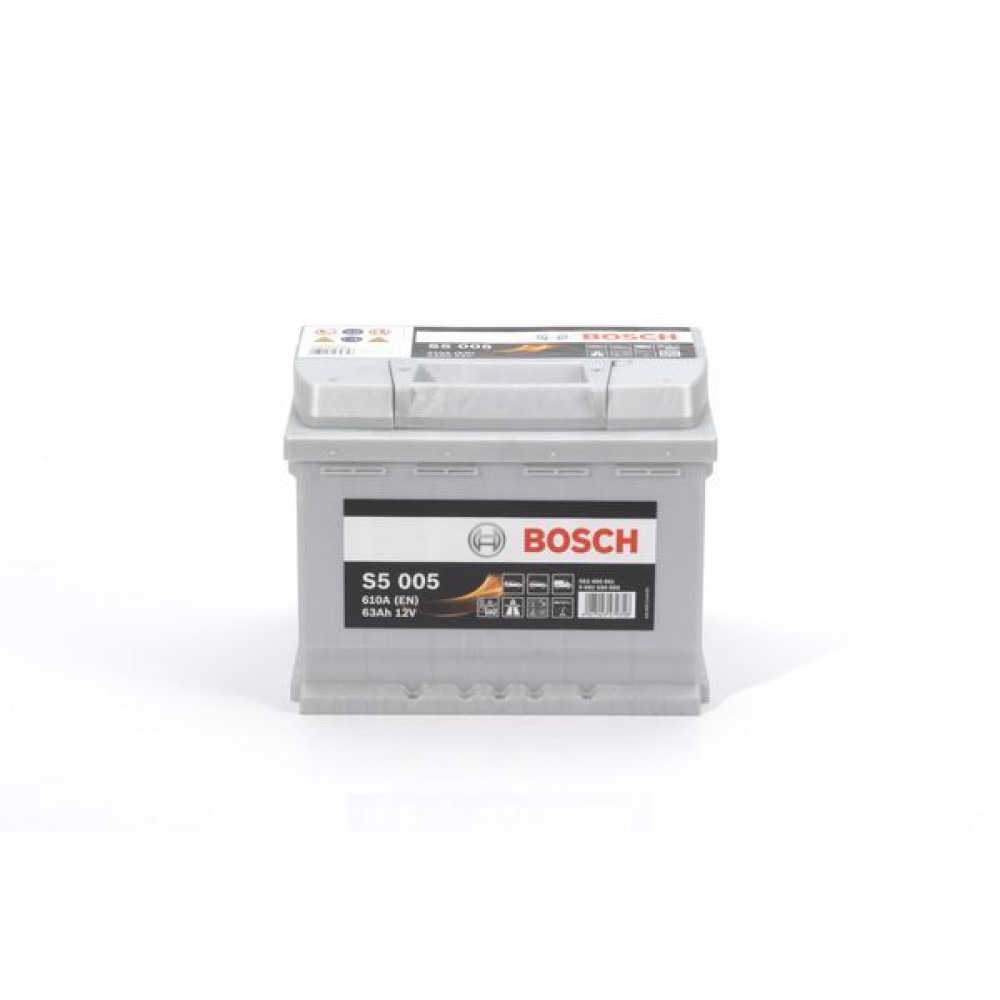 BOSCH ΜΠΑΤΑΡΙΑ S5 BLACK LINE (63Ah/610A) ΔΕΞ. 242x175x190