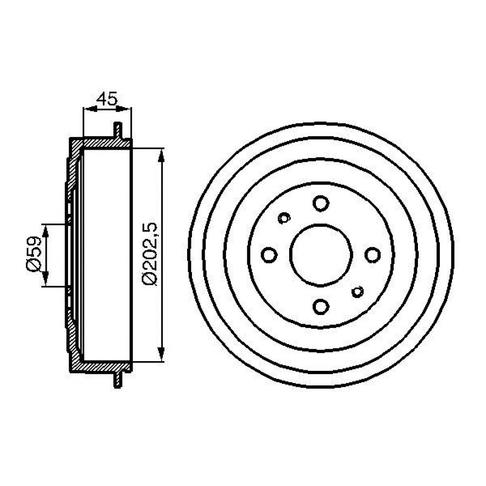 BOSCH ΤΑΜΠΟΥΡΑ FIAT BOSCH ΤΑΜΠΟΥΡΑ FIAT