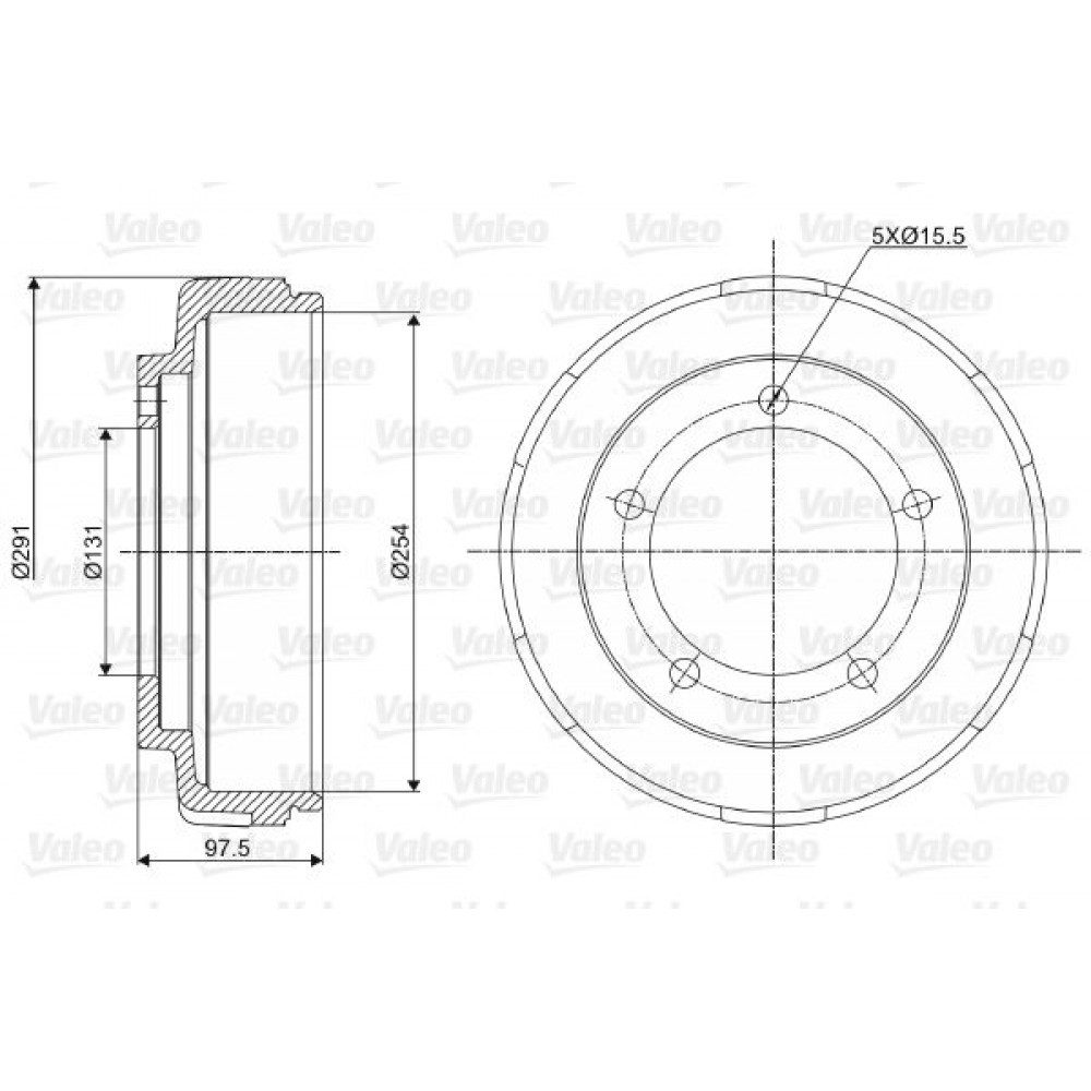 VALEO ΤΑΜΠΟΥΡΑ (1τεμ.) VALEO ΤΑΜΠΟΥΡΑ (1τεμ.)