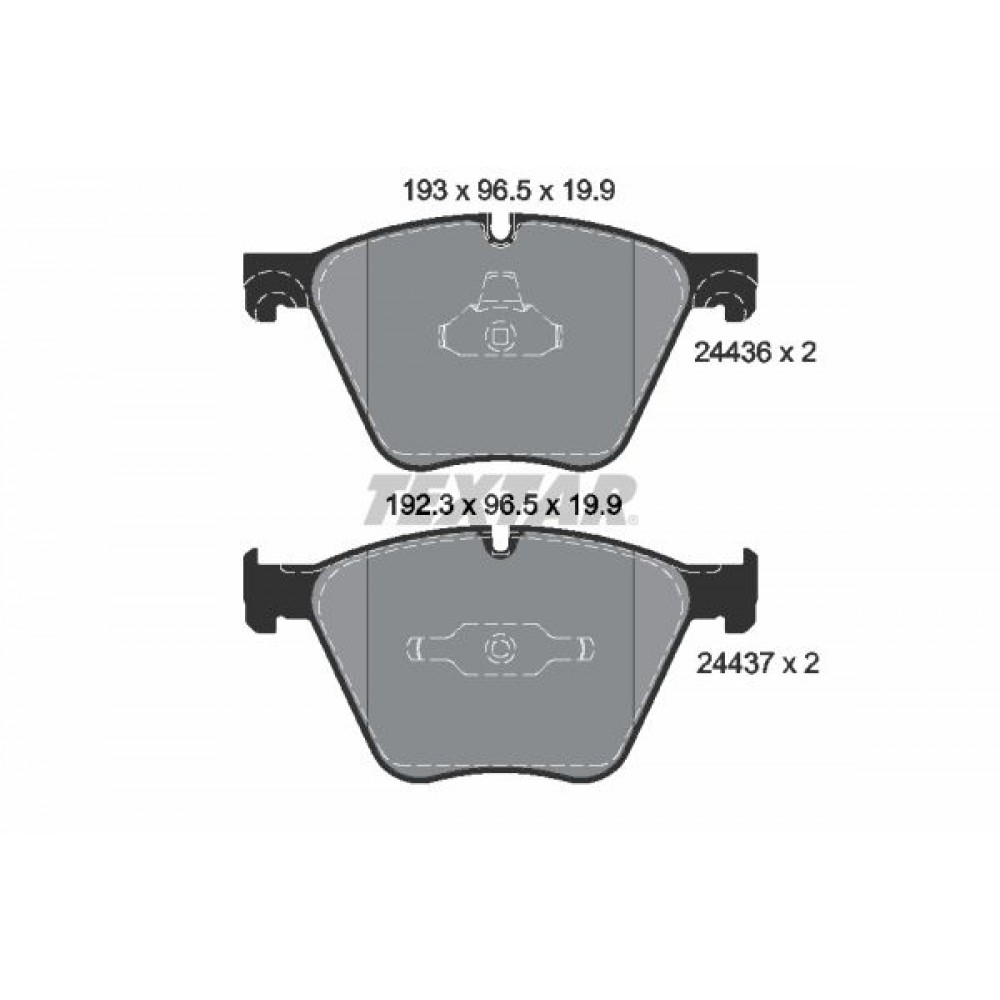 TEXTAR ΔΙΣΚΟΦΡΕΝΑ BMW