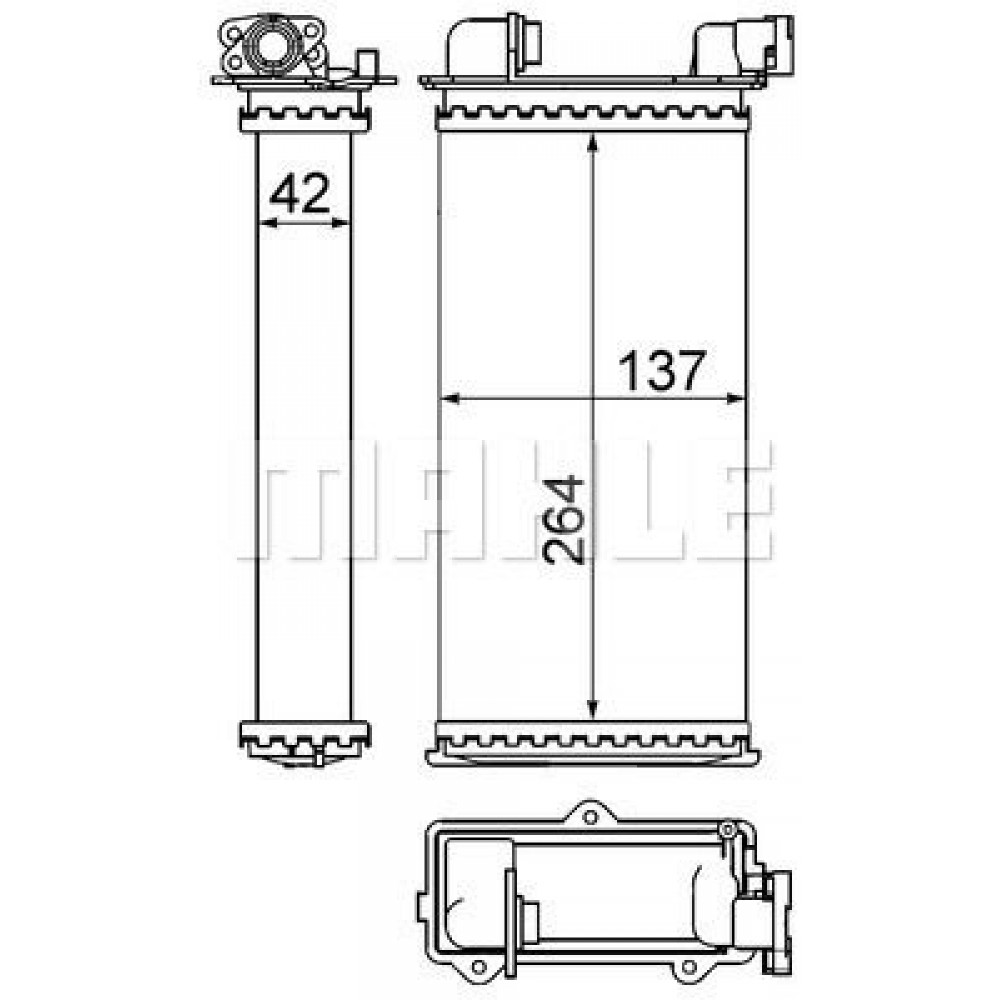 MAHLE-BEHR ΨΥΓΕΙΟ ΚΑΛΟΡΙΦΕΡ