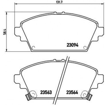 ΣΕΤ ΤΑΚΑΚΙΑ HONDA ACCORD 98-