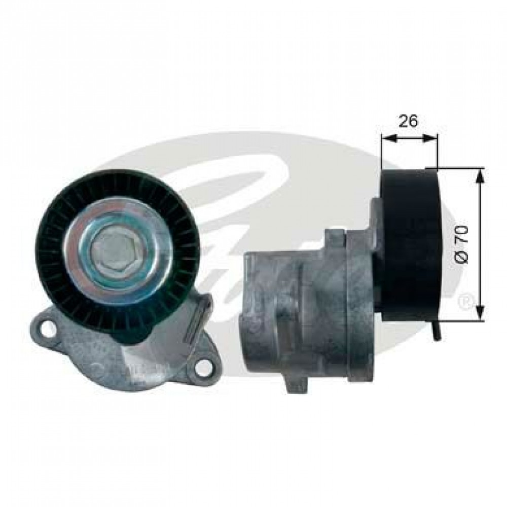 GATES ΤΕΝΤΩΤΗΡΑΣ ΙΜΑΝΤΑ POLY-V OPEL GATES ΤΕΝΤΩΤΗΡΑΣ ΙΜΑΝΤΑ POLY-V OPEL