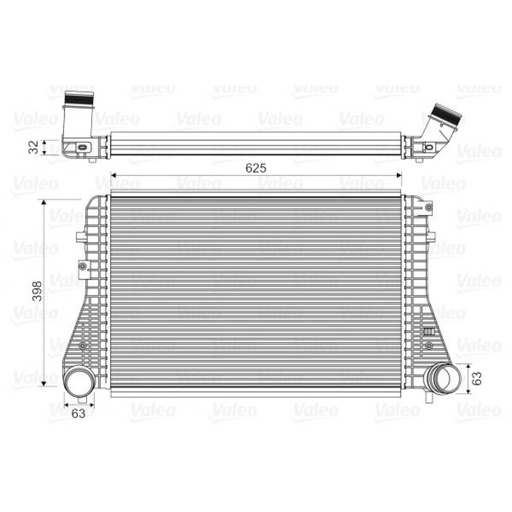 VALEO ΨΥΓΕΙΟ INTERCOOLER VALEO ΨΥΓΕΙΟ INTERCOOLER