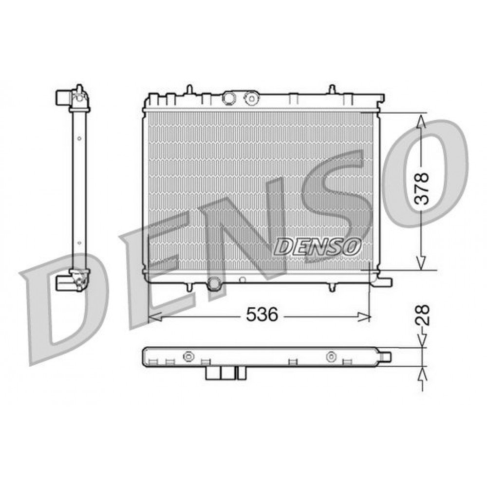DENSO ΨΥΓΕΙΟ ΜΗΧΑΝΗΣ PSA DENSO ΨΥΓΕΙΟ ΜΗΧΑΝΗΣ PSA