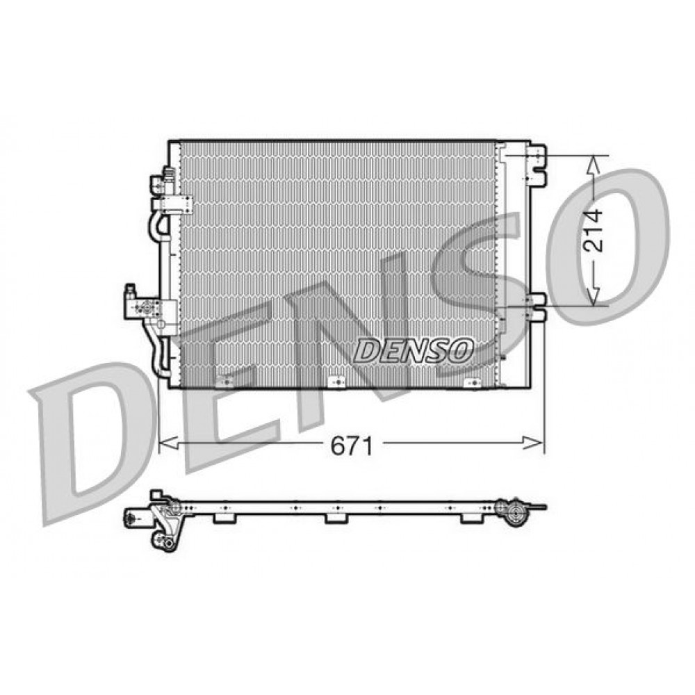 ΨΥΓΕΙΟ A/C OPEL ASTRA H 1.2,1.4 <05 DENSO ΨΥΓΕΙΟ A/C OPEL ASTRA H 1.2,1.4 <05 DENSO