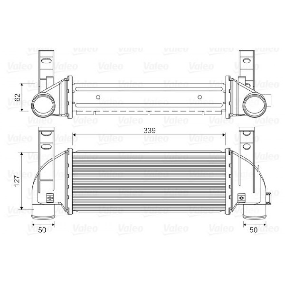 VALEO ΨΥΓΕΙΟ INTERCOOLER