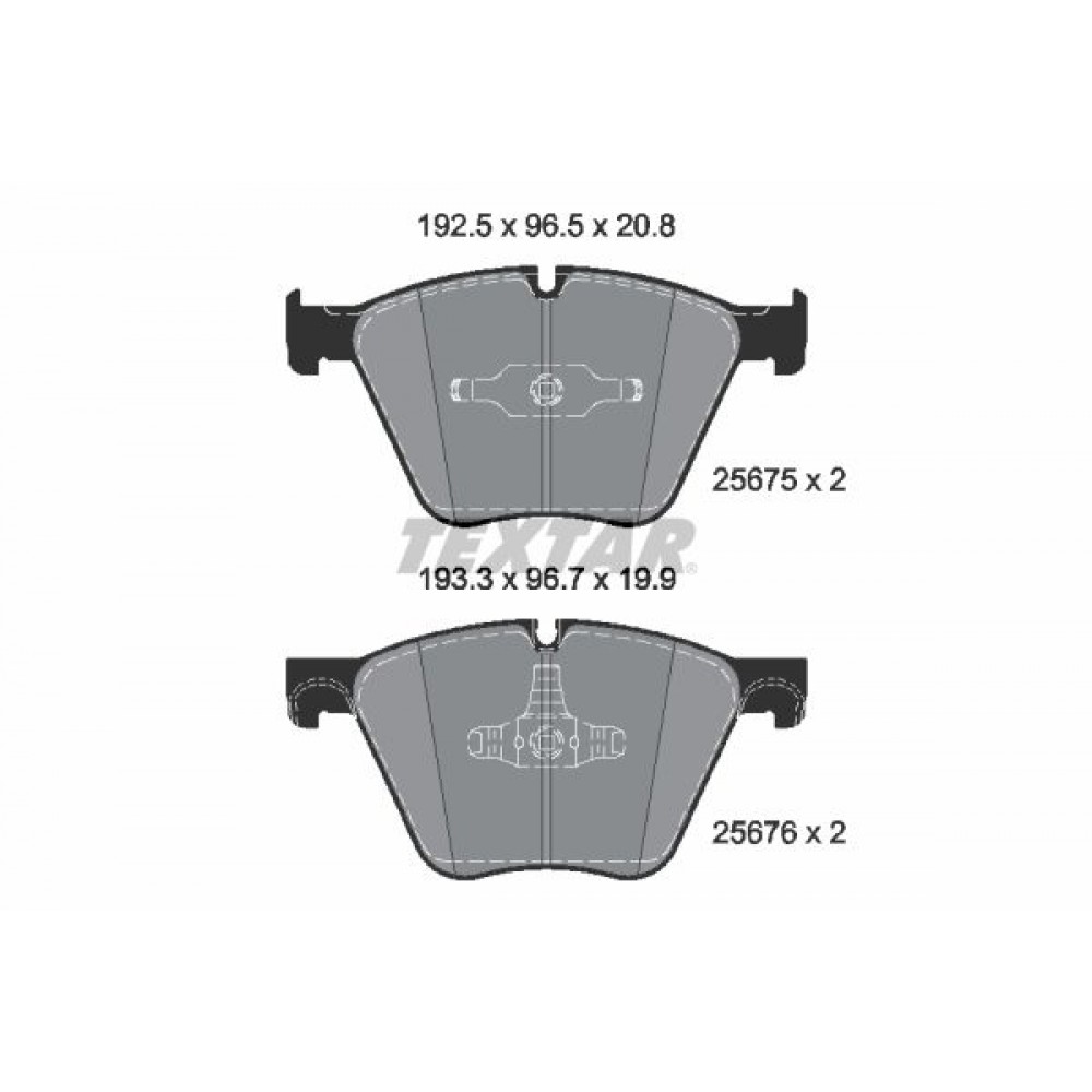 TEXTAR ΔΙΣΚΟΦΡΕΝΑ BMW