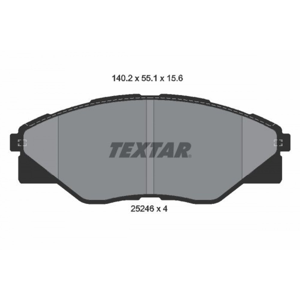TEXTAR ΔΙΣΚΟΦΡΕΝΑ TOYOTA TEXTAR ΔΙΣΚΟΦΡΕΝΑ TOYOTA