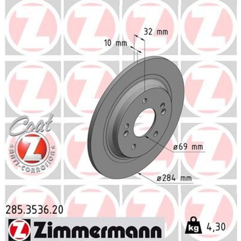 ZIMMERMANN ΔΙΣ/ΚΕΣ COAT Z HYUNDAI ZIMMERMANN ΔΙΣ/ΚΕΣ COAT Z HYUNDAI