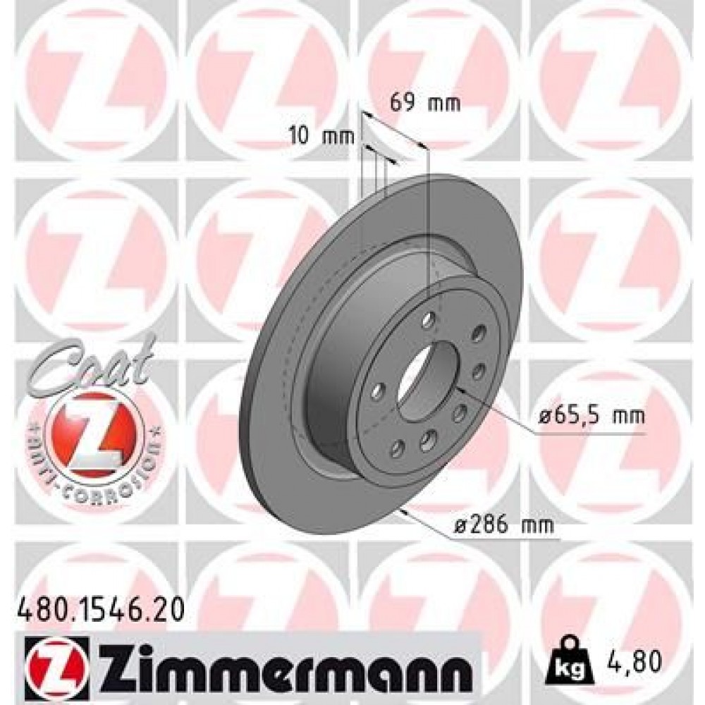 ZIMMERMANN ΔΙΣΚ/ΚΕΣ SAAB COAT Z ZIMMERMANN ΔΙΣΚ/ΚΕΣ SAAB COAT Z