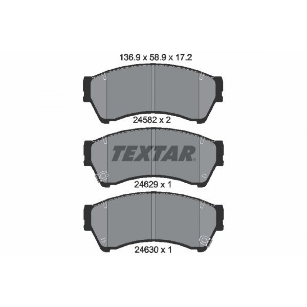 TEXTAR ΔΙΣΚΟΦΡΕΝΑ MAZDA TEXTAR ΔΙΣΚΟΦΡΕΝΑ MAZDA