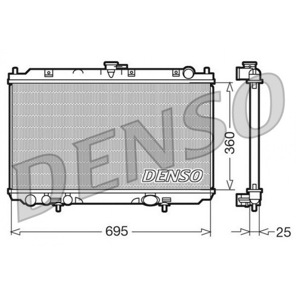 DENSO ΨΥΓΕΙΟ ΜΗΧΑΝΗΣ NISSAN DENSO ΨΥΓΕΙΟ ΜΗΧΑΝΗΣ NISSAN
