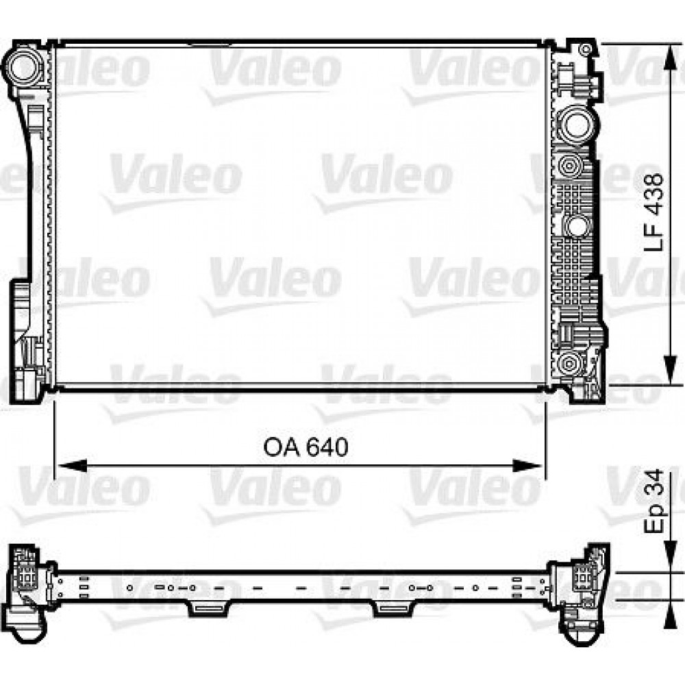 VALEO ΨΥΓΕΙΟ ΜΗΧΑΝΗΣ MERCEDES