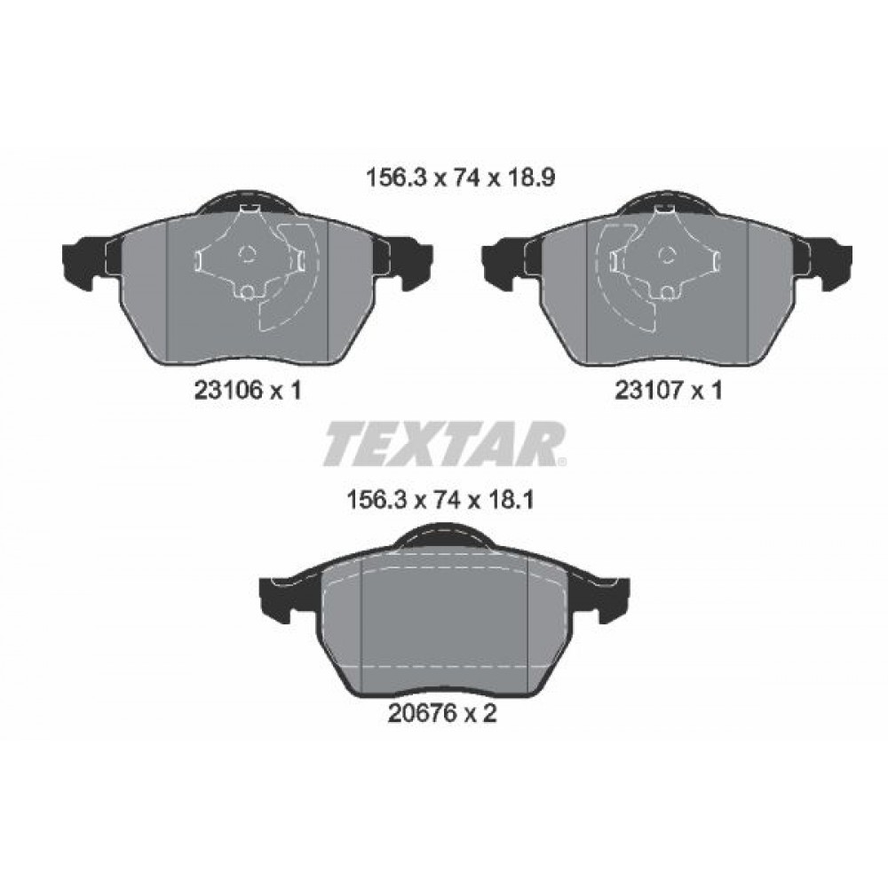 TEXTAR (390 50) ΔΙΣΚΟΦΡΕΝΑ VOLVO (18.9 mm) TEXTAR (390 50) ΔΙΣΚΟΦΡΕΝΑ VOLVO (18.9 mm)